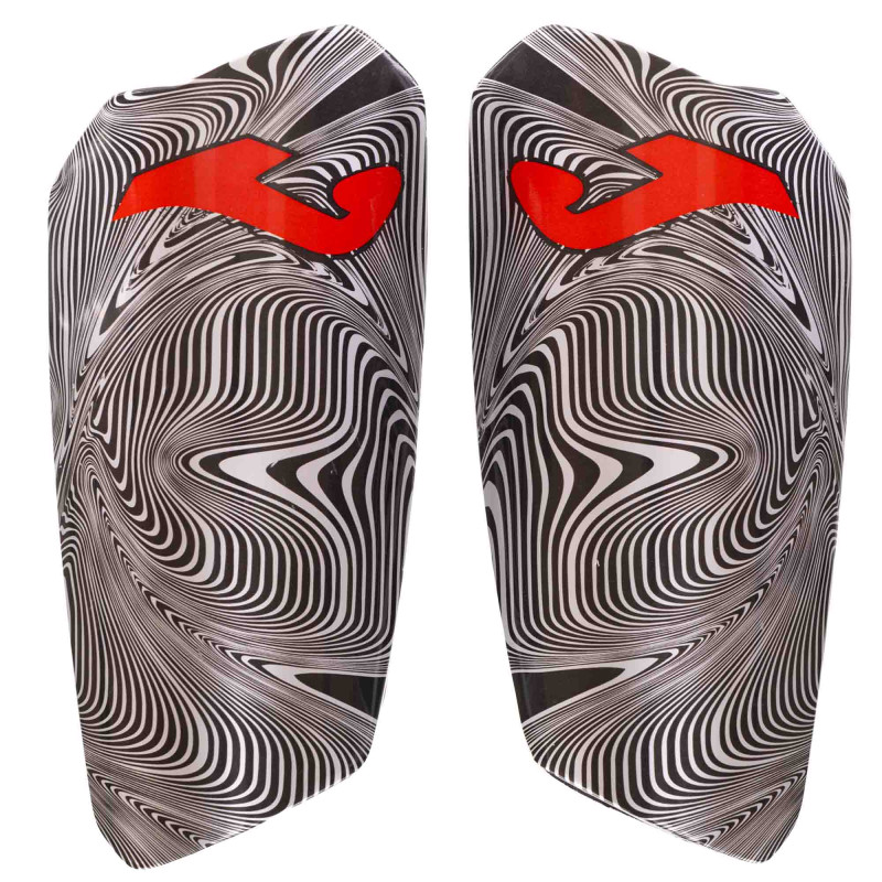 Щитки футбольні з тримачем щитків у комплекті Joma SPARTAN 401674-111 S-L чорний-білий