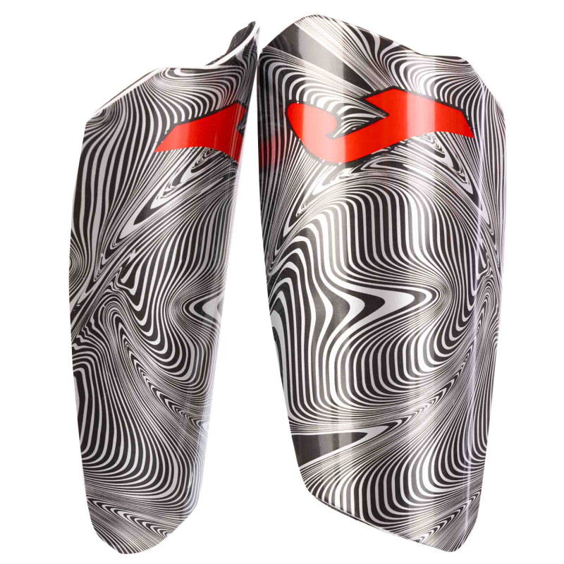 Щитки футбольні з тримачем щитків у комплекті Joma SPARTAN 401674-111 S-L чорний-білий