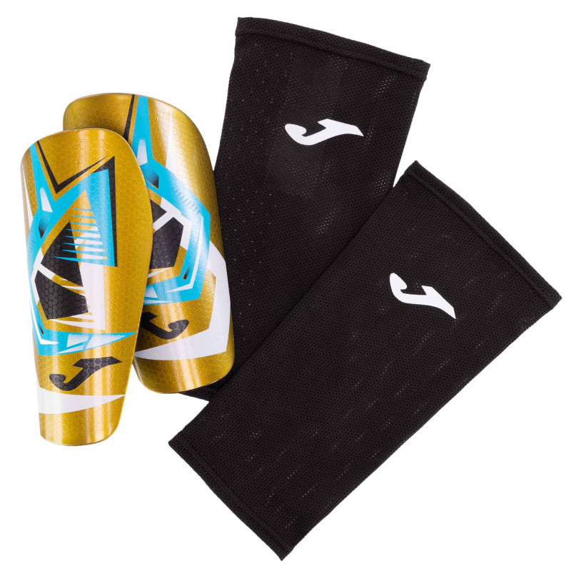 Щитки футбольні з тримачем щитків у комплекті Joma J-PRO 401675-011 M-L золотий