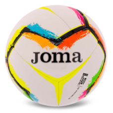 М'яч футбольний Joma HALLEY II 401726-217-T5 №5 білий-жовтий