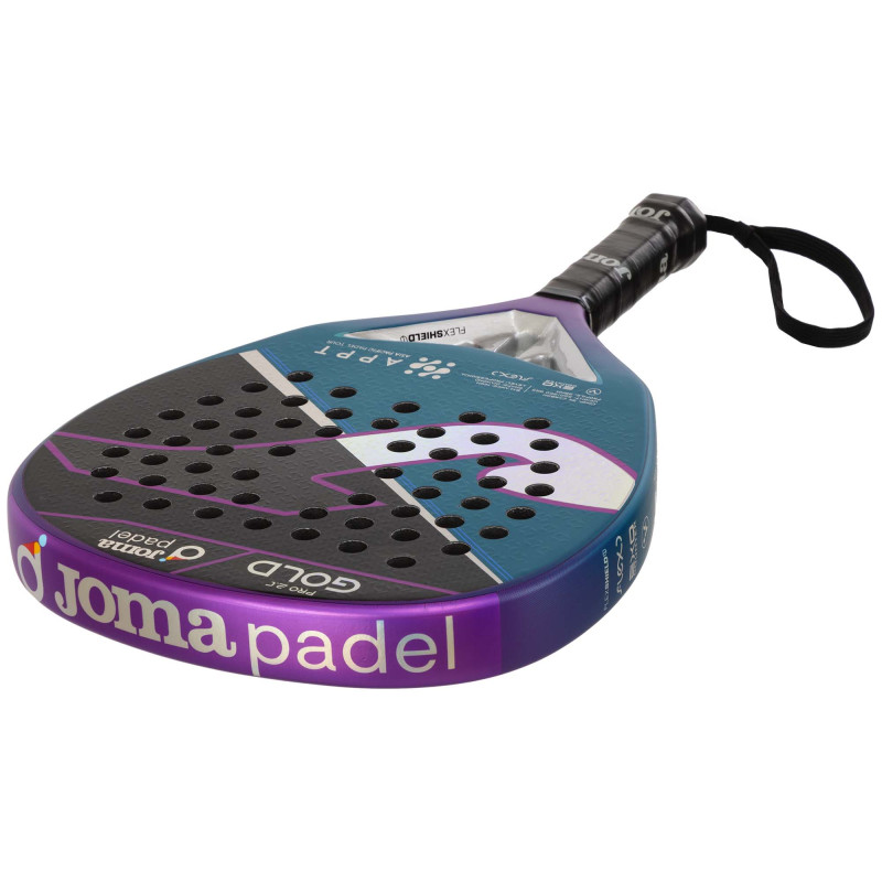 Ракетка для падел-тенісу Padel Joma APPT 401793-551 синій-чорний-фіолетовий