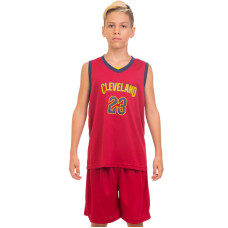 Форма баскетбольна дитяча NBA клуб Cleveland Cavaliers 23 4310 M-2XL бордовий-синій