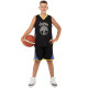 Форма баскетбольна дитяча NBA клуб Golden state warriors 30 S-2XL чорний-жовтий