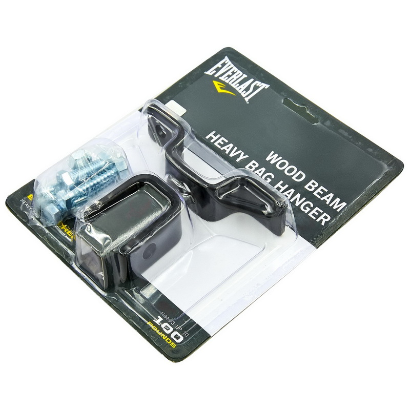 Вертлюг кріплення для боксерської груші EVERLAST WOOD BEAM HEAVY BAG HANGER 4680 чорний