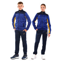Костюм спортивний дитячий кофта на блискавці та штани Joma NEW METAVERSE 500752-728 4XS-XS синій-темно-синій