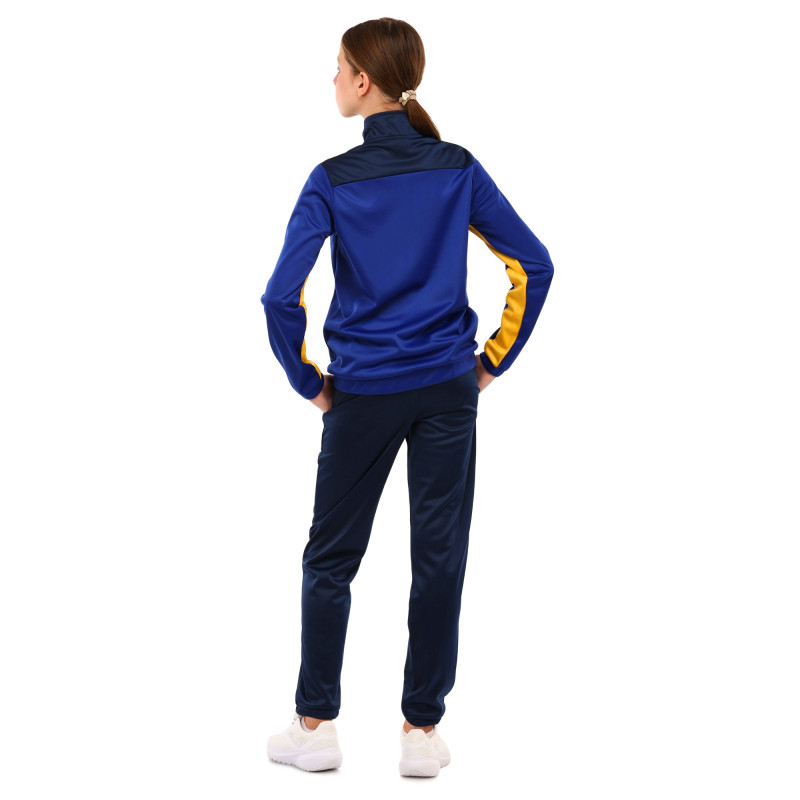 Костюм спортивний дитячий кофта на блискавці та штани Joma NEW METAVERSE 500752-728 4XS-XS синій-темно-синій