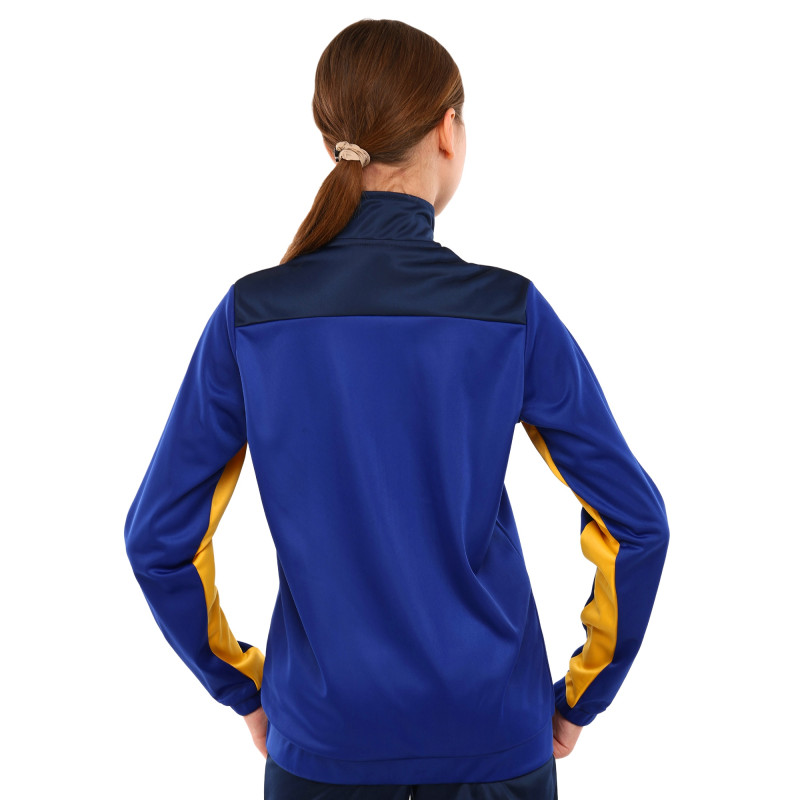 Костюм спортивний дитячий кофта на блискавці та штани Joma NEW METAVERSE 500752-728 4XS-XS синій-темно-синій
