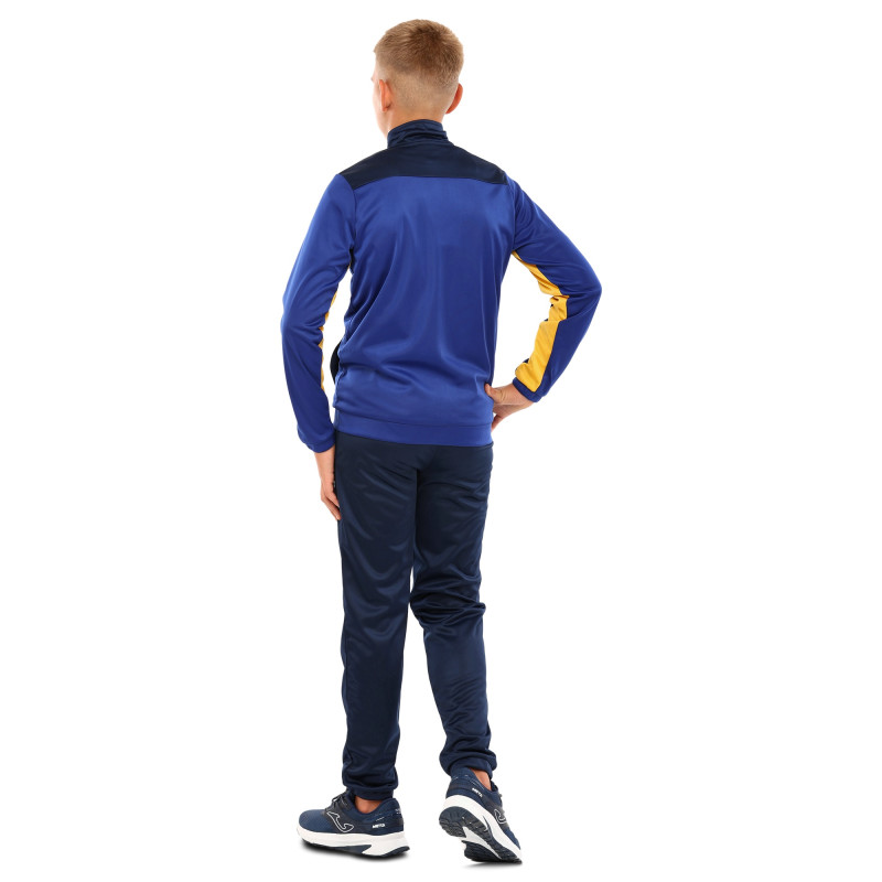 Костюм спортивний дитячий кофта на блискавці та штани Joma NEW METAVERSE 500752-728 4XS-XS синій-темно-синій