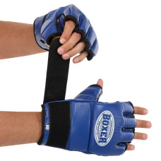 Рукавиці для змішаних єдиноборств MMA BOXER 5020 M-XL кольори в асортименті