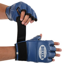 Рукавиці для змішаних єдиноборств MMA BOXER 5021 M-XL кольори в асортименті