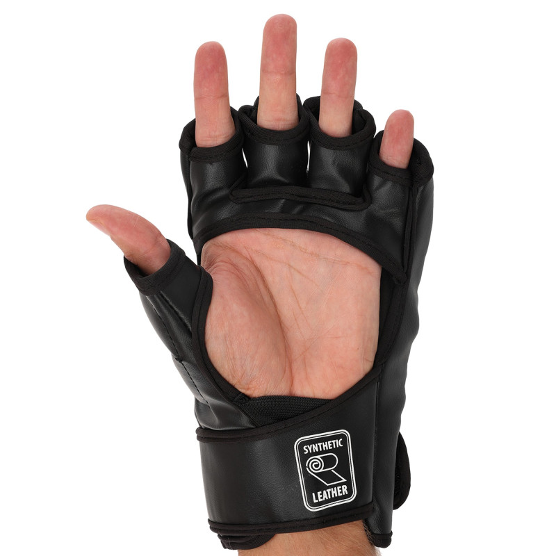 Рукавиці для змішаних єдиноборств MMA BOXER 5021 M-XL кольори в асортименті