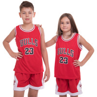 Форма баскетбольна дитяча NBA клуб Chicago Bulls 23 5351 S-2XL кольори в асортименті