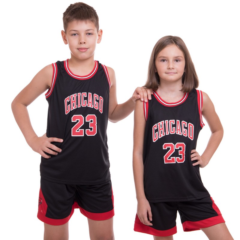 Форма баскетбольна дитяча NBA клуб Chicago Bulls 23 5351 S-2XL кольори в асортименті
