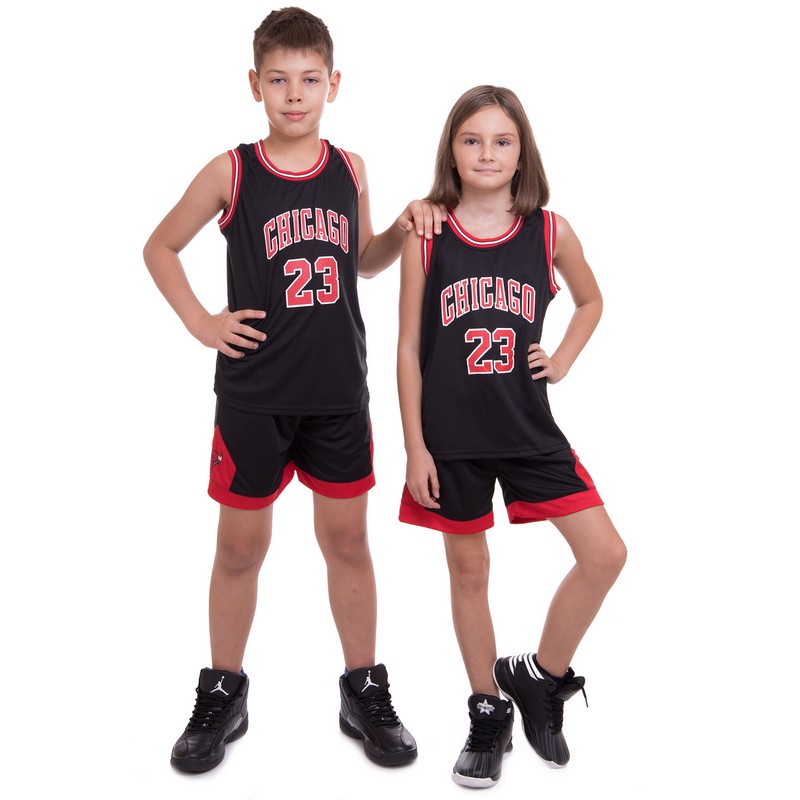 Форма баскетбольна дитяча NBA клуб Chicago Bulls 23 5351 S-2XL кольори в асортименті