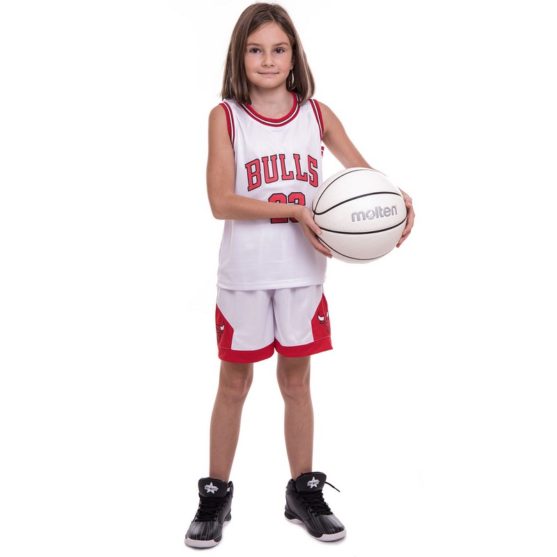 Форма баскетбольна дитяча NBA клуб Chicago Bulls 23 5351 S-2XL кольори в асортименті