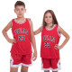 Форма баскетбольна дитяча NBA клуб Chicago Bulls 23 5351 S-2XL кольори в асортименті