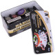 Набір для покеру в металевій коробці Poker game set SP-Sport 538-045 200 фішок