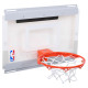 Щит баскетбольний з кільцем та сіткою кріпленням на двері SPALDING NBA Arena Slam 180 56103CN
