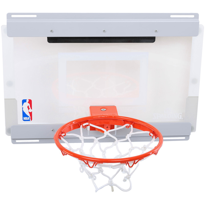 Щит баскетбольний з кільцем та сіткою кріпленням на двері SPALDING NBA Arena Slam 180 56103CN