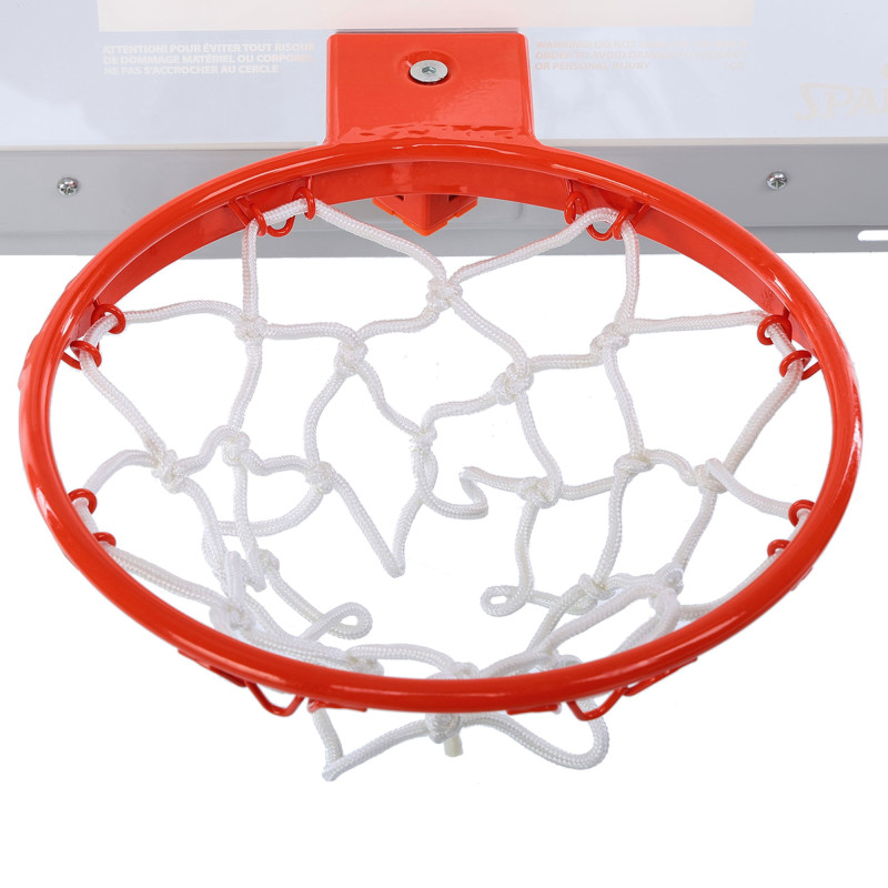 Щит баскетбольний з кільцем та сіткою кріпленням на двері SPALDING NBA Arena Slam 180 56103CN