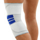 Наколінник еластичний бандаж EXCEED 6107CA One size 1шт сірий