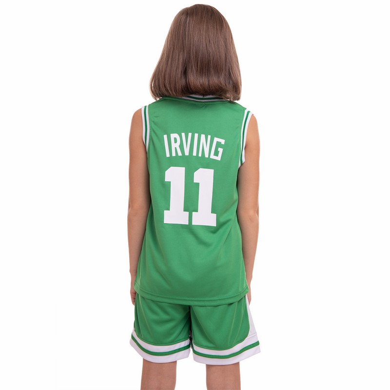 Форма баскетбольна дитяча NBA клуб Boston Celtics 11 6354 S-2XL зелений-білий