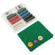 Набір для покеру в металевій коробці Poker game set SP-Sport 6615K 500 фішок