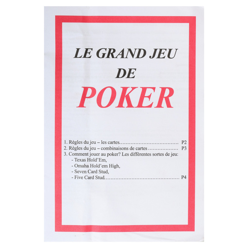 Набір для покеру в металевій коробці Poker game set SP-Sport 6620H 200 фішок