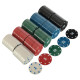 Набір для покеру в металевій коробці Poker game set SP-Sport 6620K 200 фішок