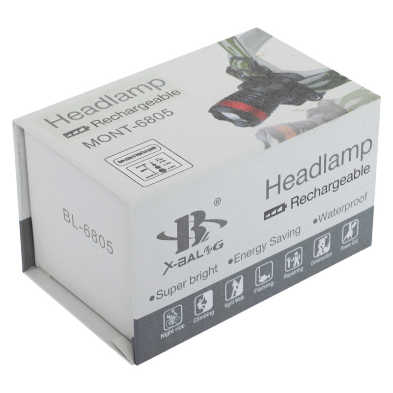 Ліхтар налобний SP-Sport 6805BM камуфляж
