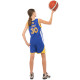 Форма баскетбольна дитяча NBA клуб Golden state warriors 30 7354 S-2XL синій-жовтий