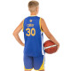 Форма баскетбольна дитяча NBA клуб Golden state warriors 30 7354 S-2XL синій-жовтий