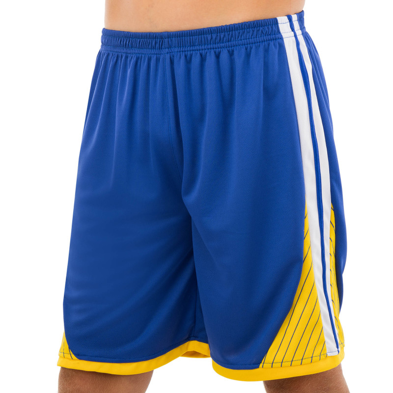 Форма баскетбольна дитяча NBA клуб Golden state warriors 30 7354 S-2XL синій-жовтий