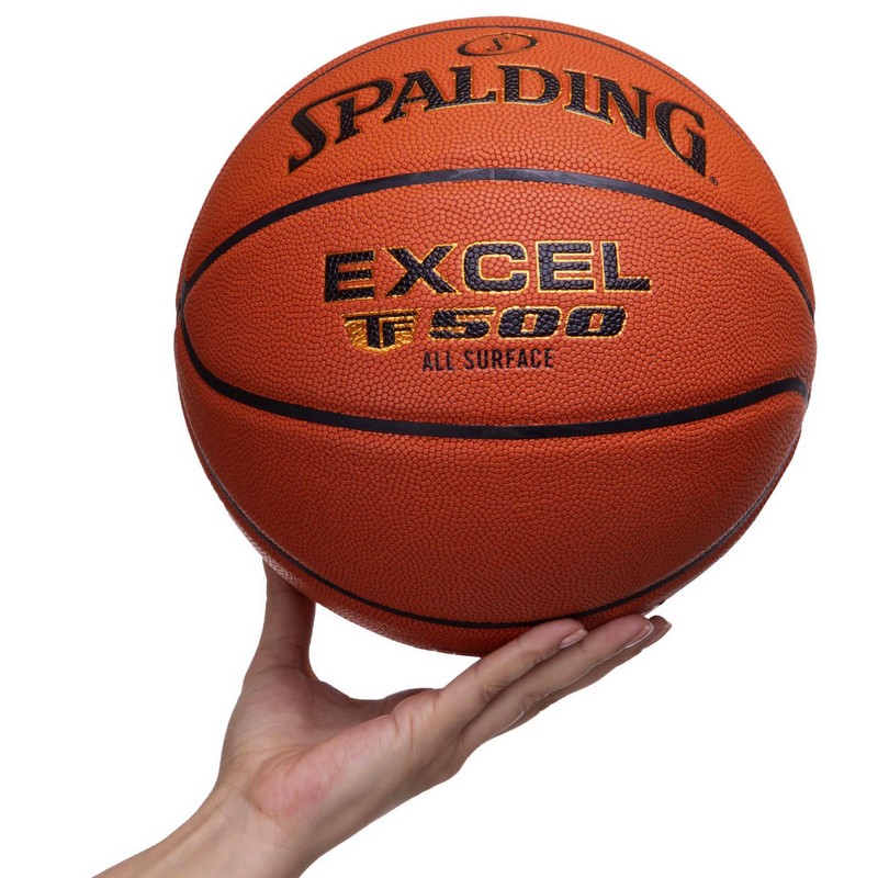 М'яч баскетбольний SPALDING EXCEL TF-500A 76797Y розмір 7 помаранчевий