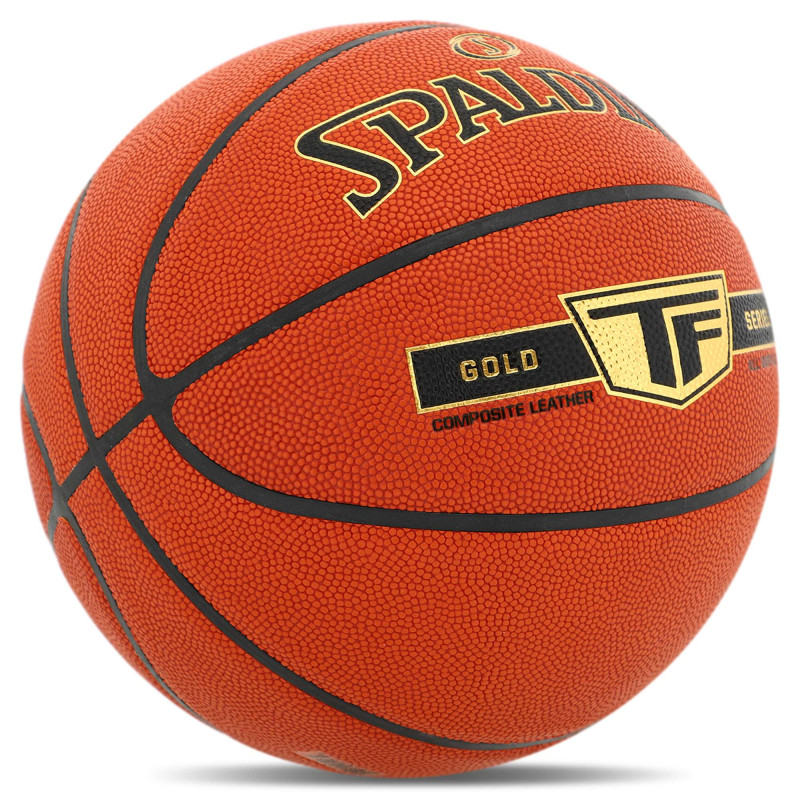 М'яч баскетбольний SPALDING TF GOLD 76857Z розмір 7 помаранчевий