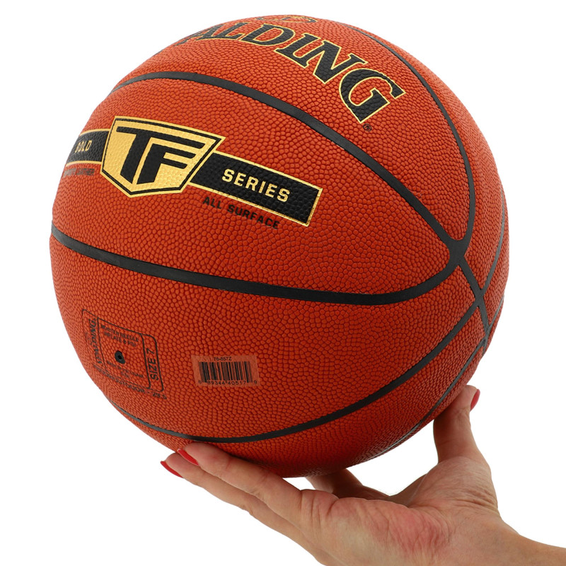 М'яч баскетбольний SPALDING TF GOLD 76857Z розмір 7 помаранчевий