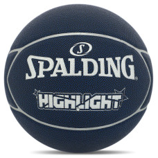 М'яч баскетбольний SPALDING HIGHLIGHT 76867Z розмір 7 синій