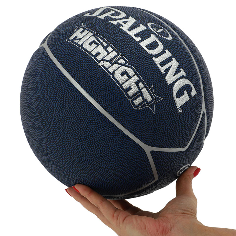 М'яч баскетбольний SPALDING HIGHLIGHT 76867Z розмір 7 синій