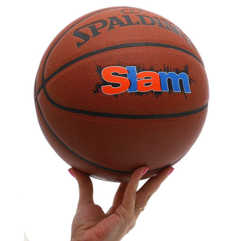 М'яч баскетбольний SPALDING SLAM 76886Y розмір 7 коричневий