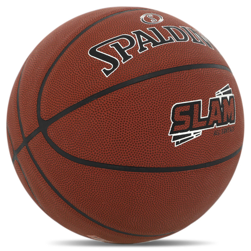 М'яч баскетбольний SPALDING SLAM 76899Z розмір 7 коричневий