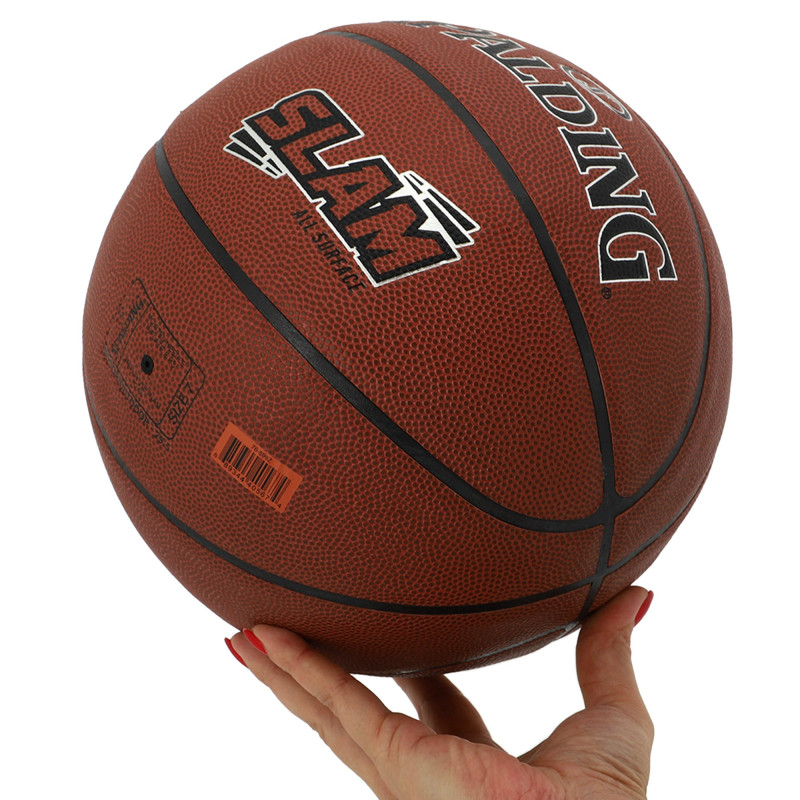 М'яч баскетбольний SPALDING SLAM 76899Z розмір 7 коричневий