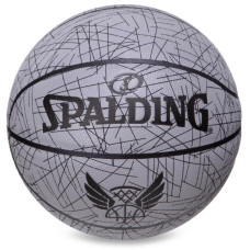 М'яч баскетбольний SPALDING TREND LINES 76911Y розмір 7 сірий