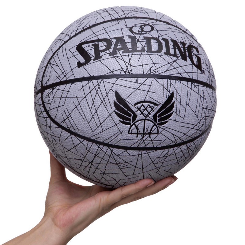 М'яч баскетбольний SPALDING TREND LINES 76911Y розмір 7 сірий