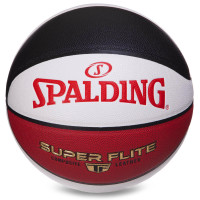 М'яч баскетбольний SPALDING SUPER FLITE 76929Y розмір 7 білий-червоний
