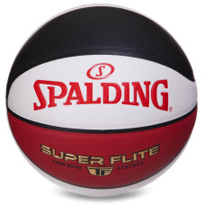 М'яч баскетбольний SPALDING SUPER FLITE 76929Y розмір 7 білий-червоний
