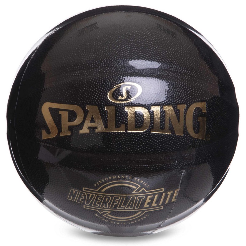 М'яч баскетбольний SPALDING NEVERFLAT ELITE 76991Y розмір 7 чорний