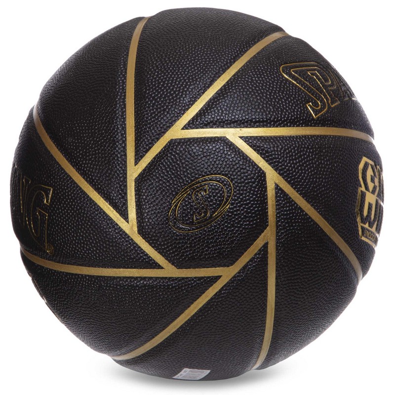 М'яч баскетбольний SPALDING GLOW WIND 76992Y розмір 7 чорний