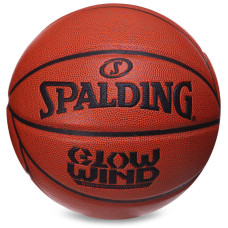 М'яч баскетбольний SPALDING GLOW WIND 76993Y розмір 7 помаранчевий