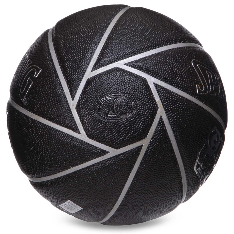 М'яч баскетбольний SPALDING GLOW WIND 76998Y розмір 7 чорний