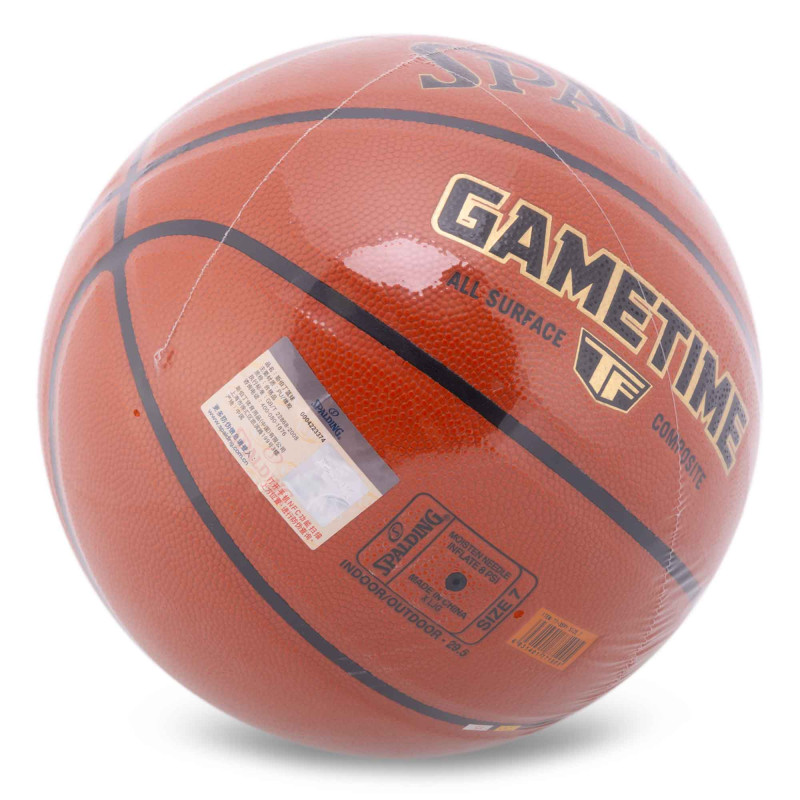 М'яч баскетбольний SPALDING TF-GAMETIME 77359Y розмір 7 коричневий
